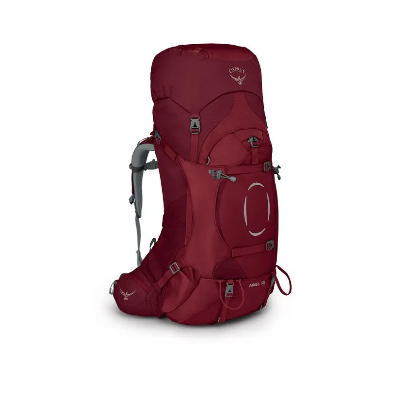Mochila Osprey Ariel 55 (Rojo Claret)
