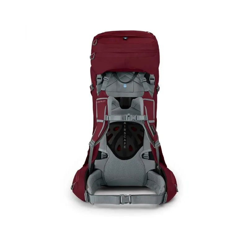 Mochila Osprey Ariel 55 (Rojo Claret)