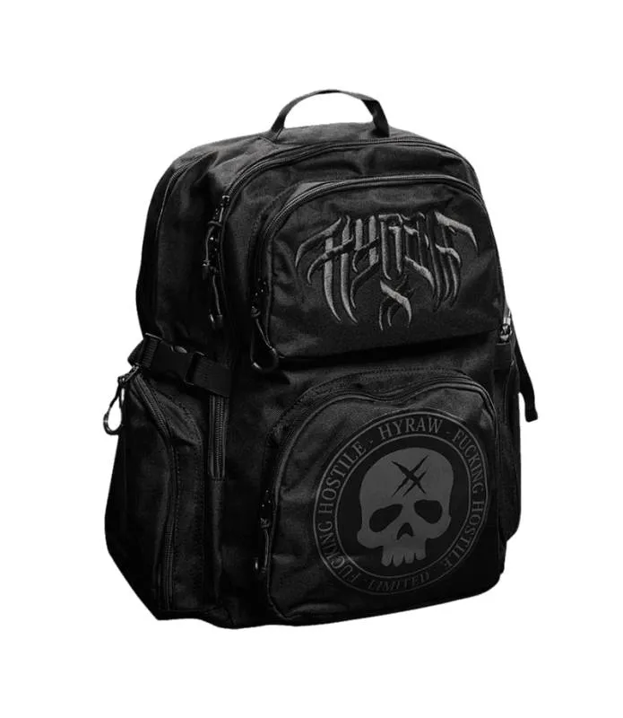 MOCHILA SAC A DOS DEATH SHADOW GREY NEGRA HYRAW W23A19