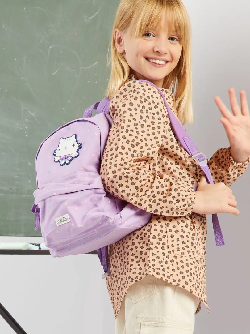 MOCHILA 'LA CASA DE MUñECAS DE GABBY'  PURPURA