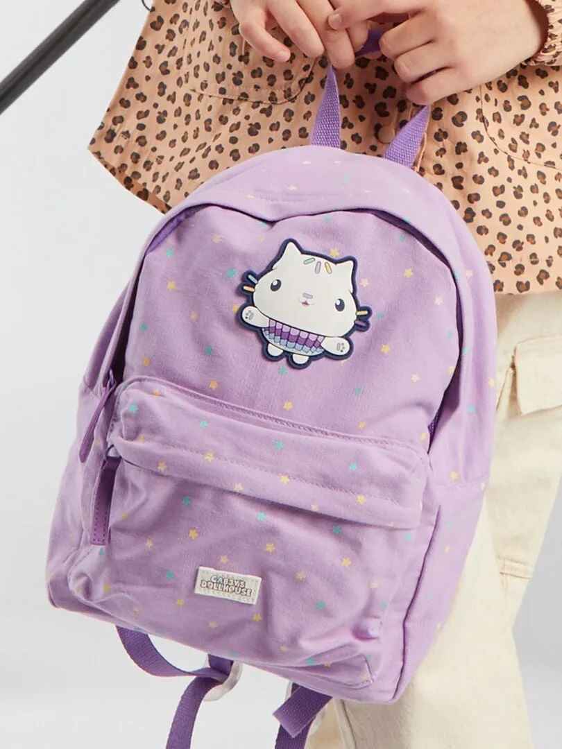 MOCHILA 'LA CASA DE MUñECAS DE GABBY'  PURPURA
