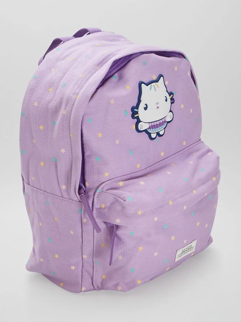 MOCHILA 'LA CASA DE MUñECAS DE GABBY'  PURPURA