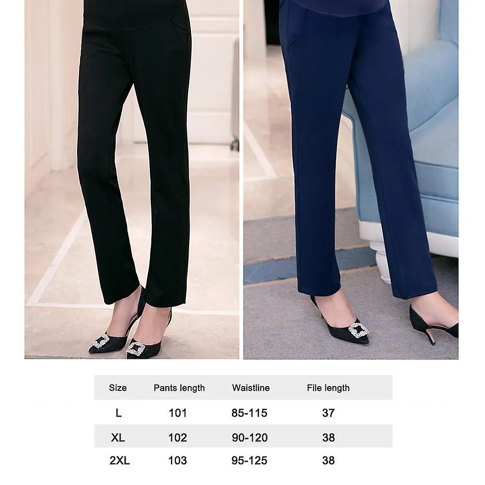 Moda de primavera y otoño Desplazamientos directos Mujeres embarazadas Pantalones profesionales Pantalones casuales Pantalones d