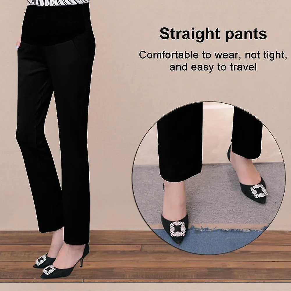Moda de primavera y otoño Desplazamientos directos Mujeres embarazadas Pantalones profesionales Pantalones casuales Pantalones d