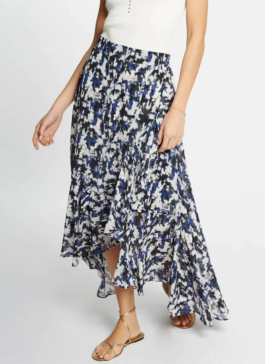 MORGAN JDOLY1  FALDA LARGA ESTAMPADA EN MULTICOLOR