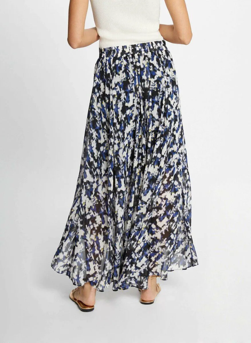 MORGAN JDOLY1  FALDA LARGA ESTAMPADA EN MULTICOLOR