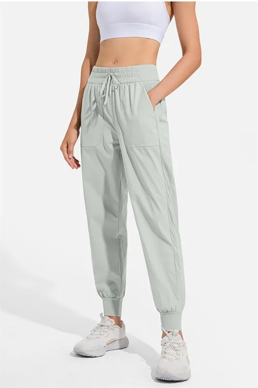 Mujeres Joggando Yoga Nenavo Pantallas Fitness de bolsillo Leggings para mujer Soft cintura alta Levante de cadera elástica Pant