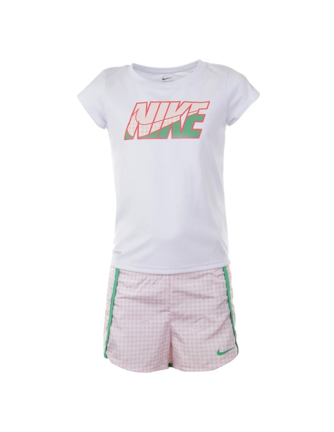 NIKE  CONJUNTO MULTICOLOR 36K859 AEM NIñA