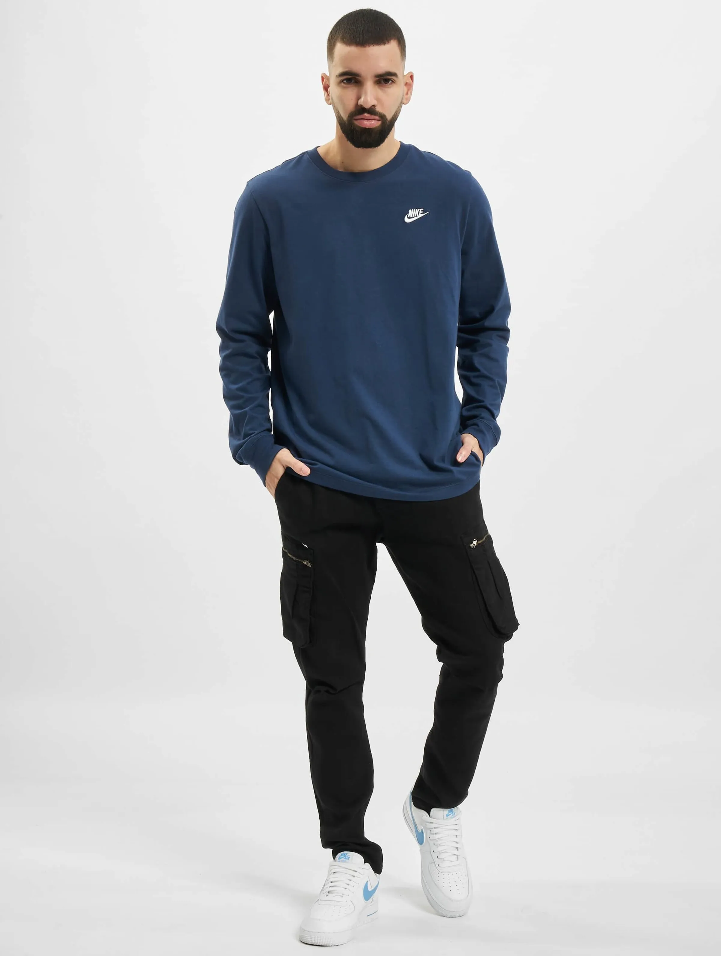 Nike Nike M Nsw Club Longsleeve Midnight