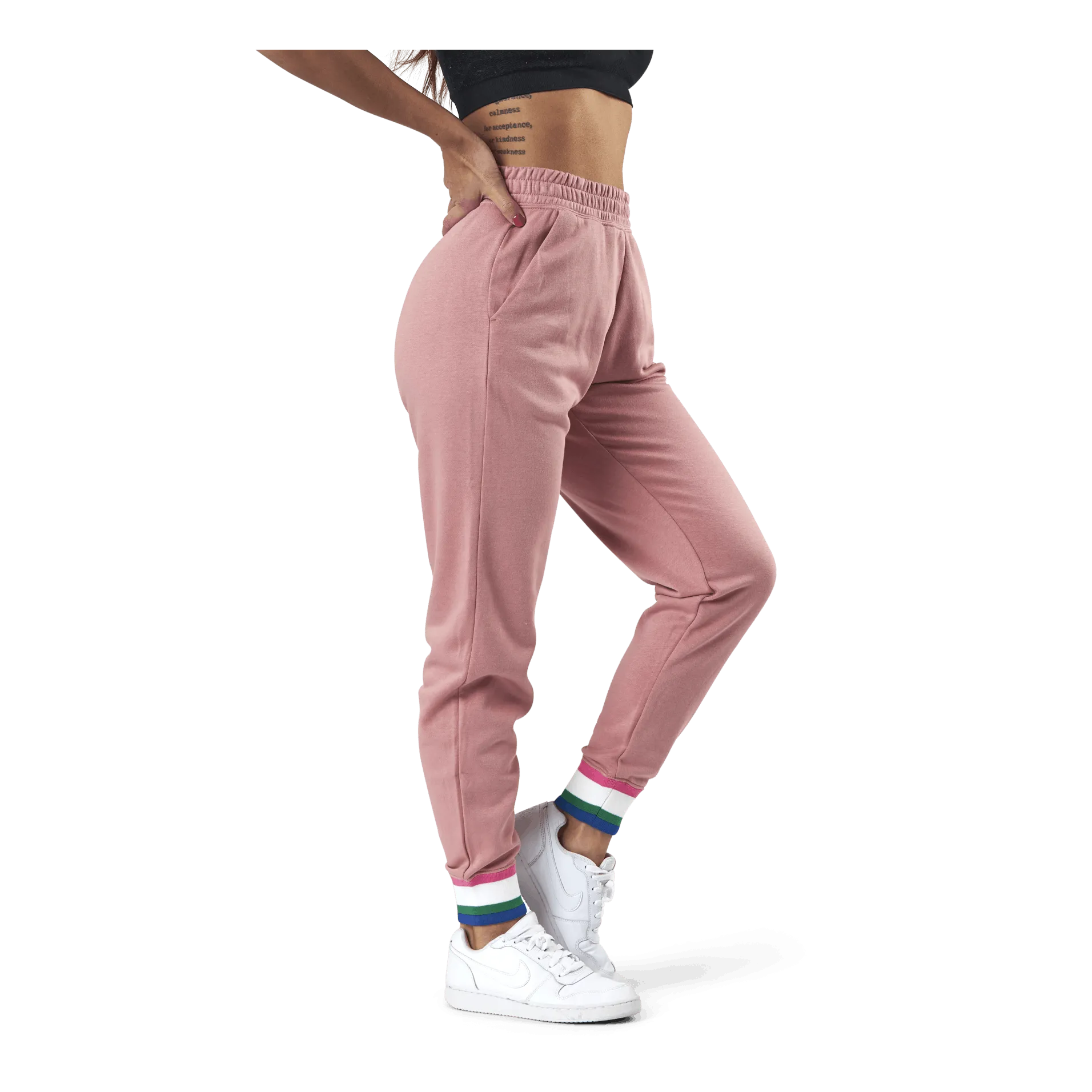 Nike Nsw Hrtg Pant Flc Pink/White
