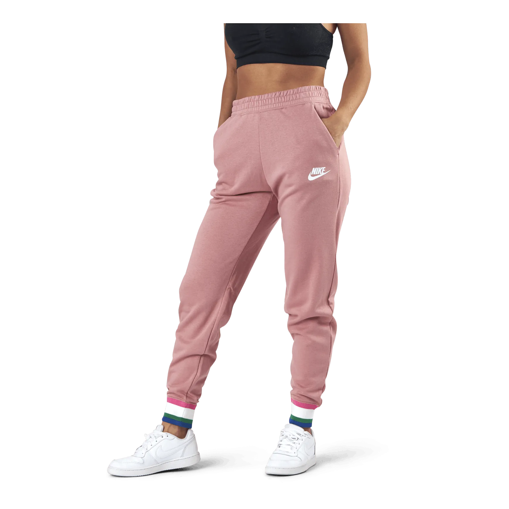 Nike Nsw Hrtg Pant Flc Pink/White