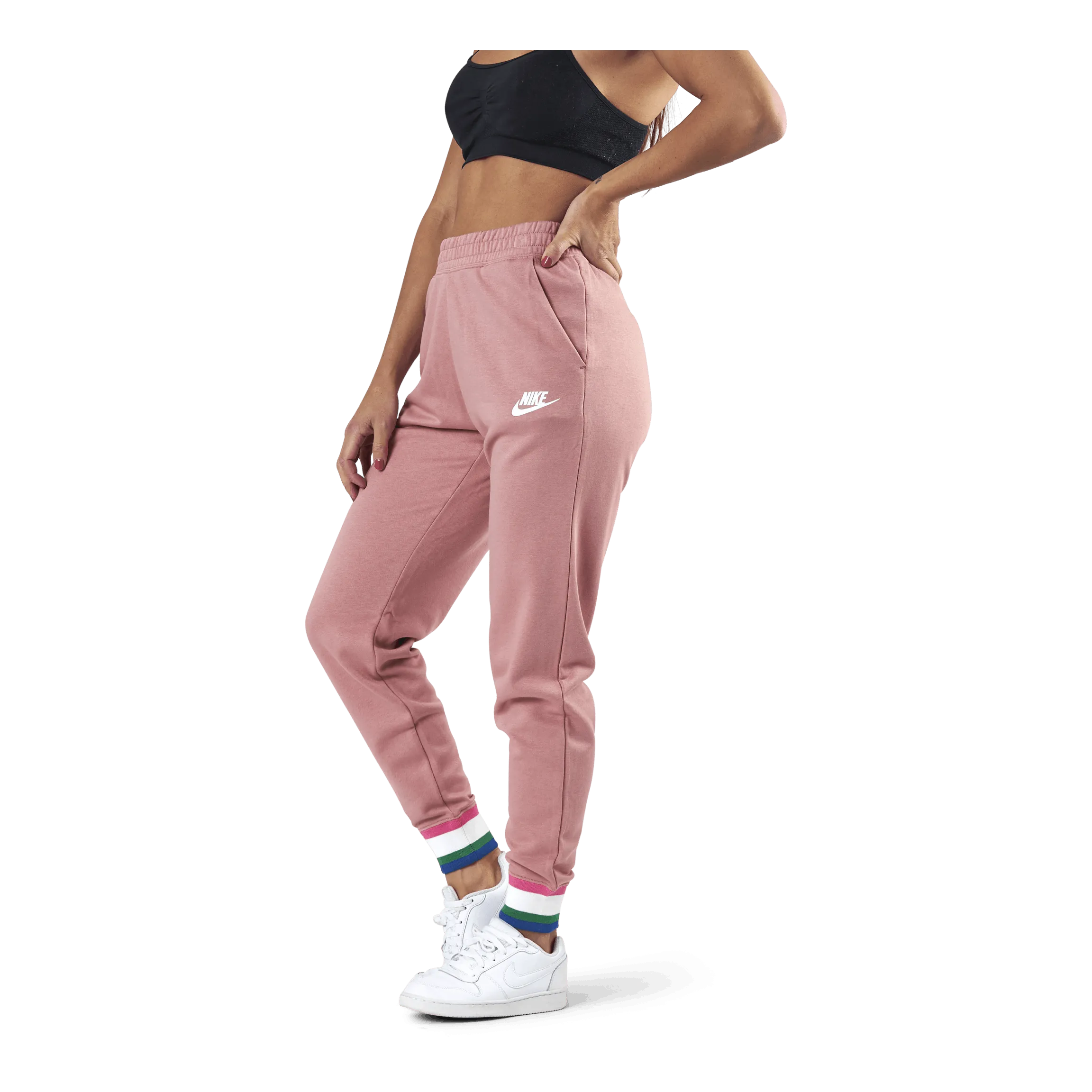 Nike Nsw Hrtg Pant Flc Pink/White