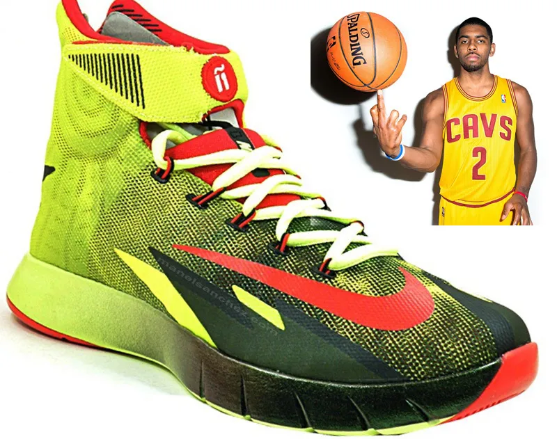 Nike Zoom HyperRev Kyrie Irving "Volt" (760/lima/negro/crinsom)