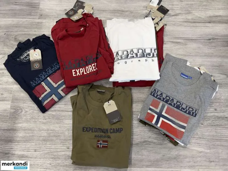 NUEVAS CAMISETAS DE HOMBRE NAPAPIJRI EN DIFERENTES COLORES Y TALLAS  MEZCLA DE MODELOS