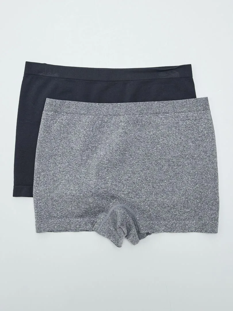 PACK DE 2 CULOTTES SIN COSTURAS  SO EASY  NEGRO