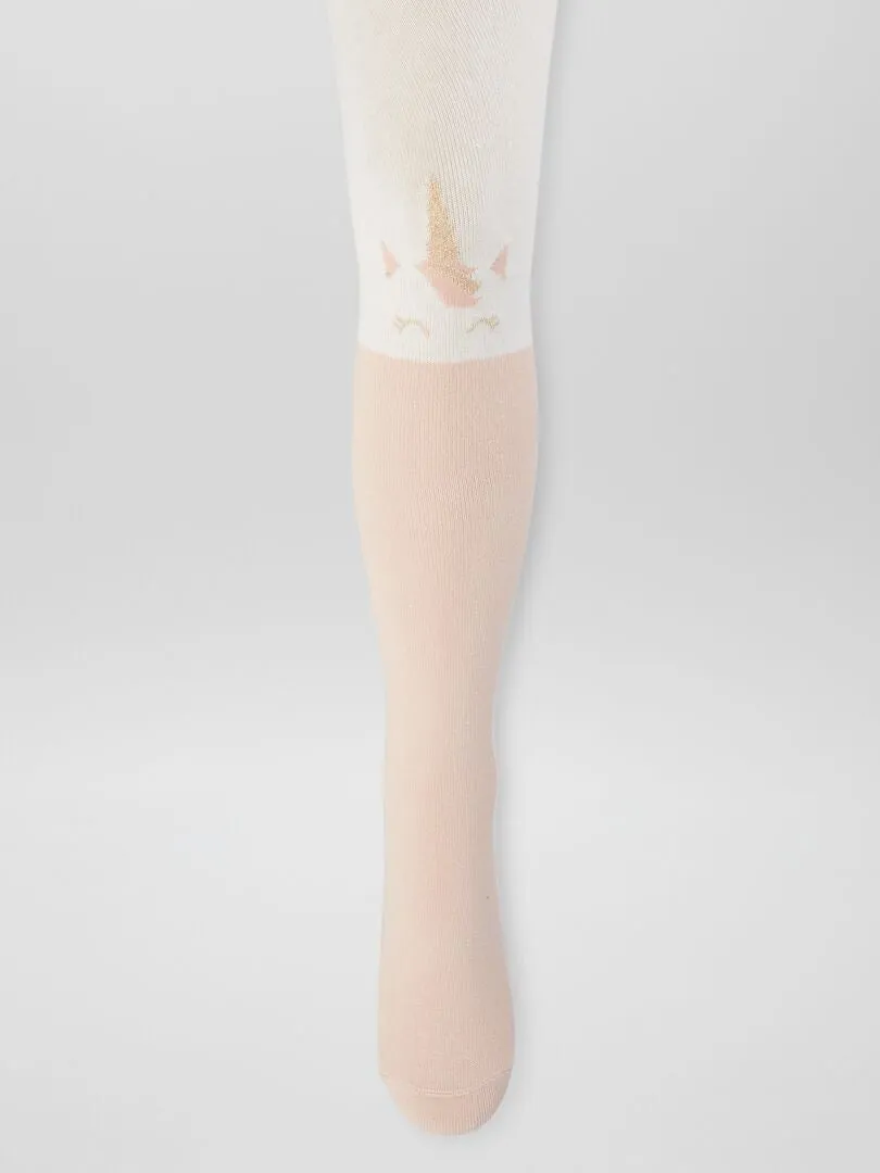 PACK DE 2 LEOTARDOS DE PUNTO  BEIGE