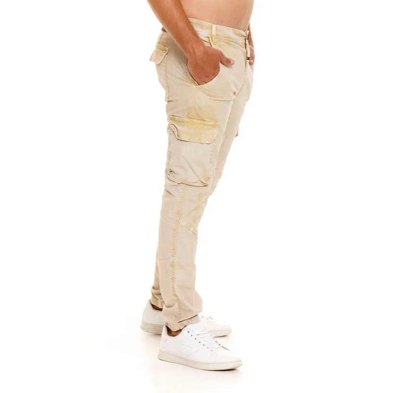 Pantalon Cargo Para Hombre Girbaud