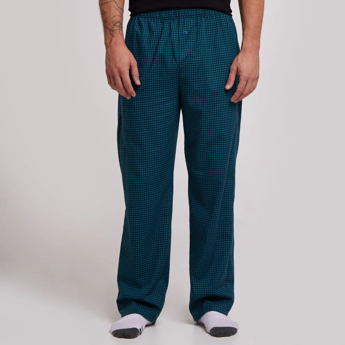 Pantalon Para Hombre De Cuadros