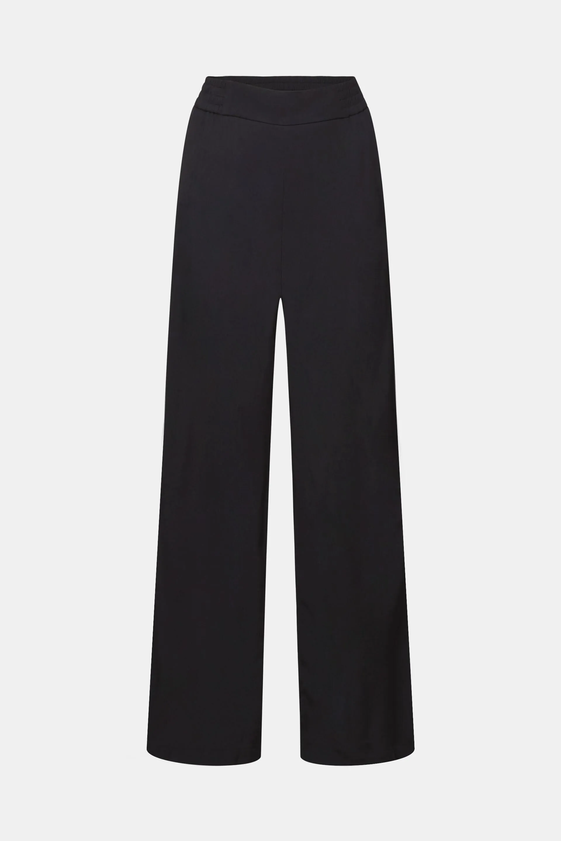 Pantalones anchos de sarga sin cierres