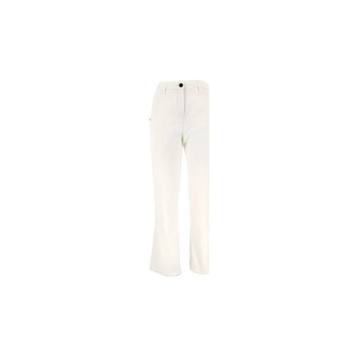 Pantalones Ava Cotton Mujer White