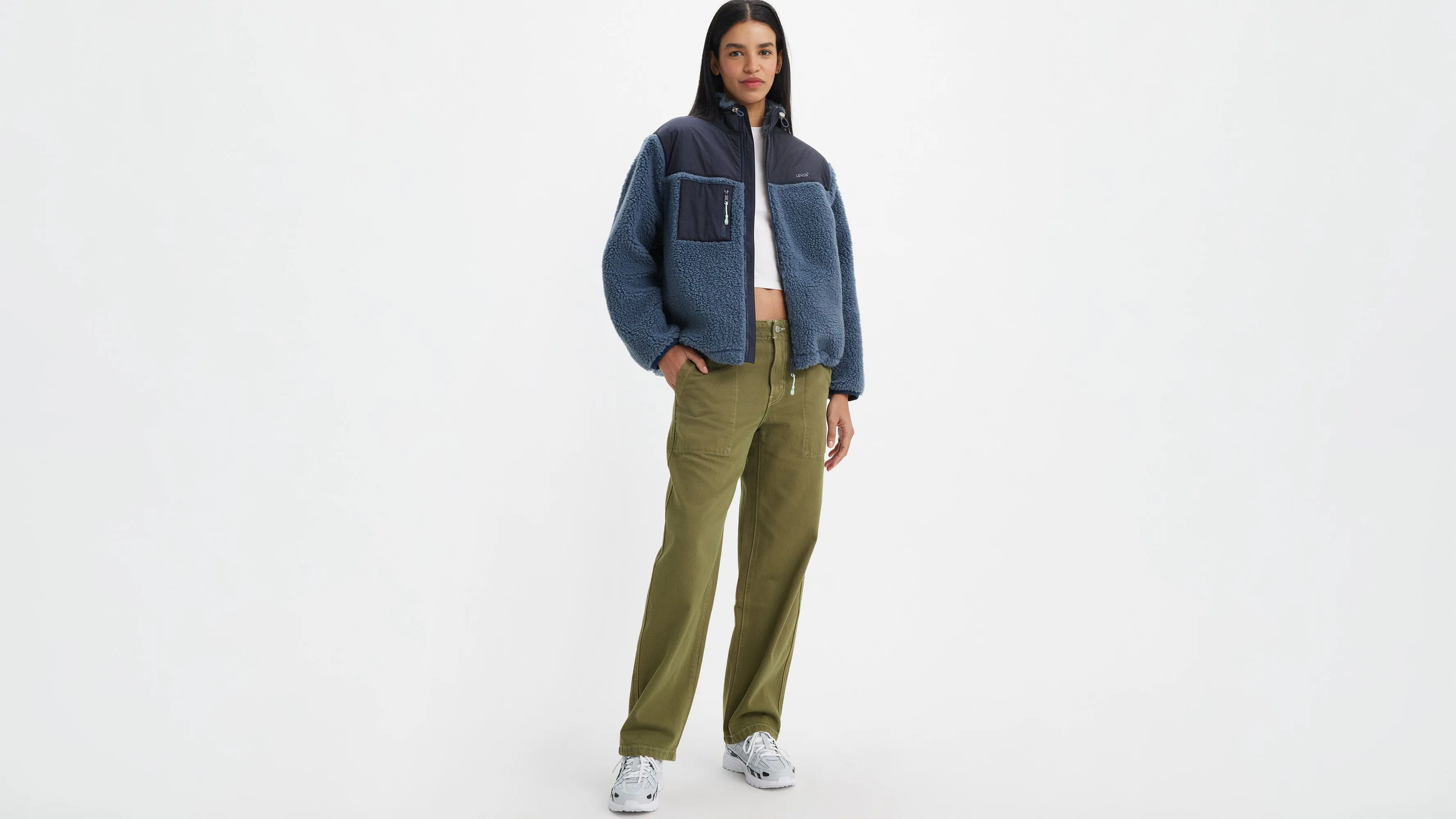 Pantalones Baggy Dad Utility