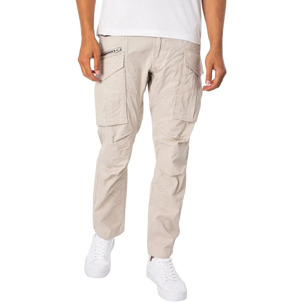 Pantalones Cargo Con Logotipo