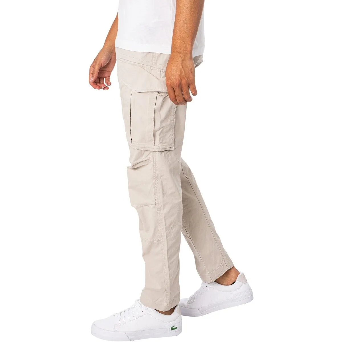 Pantalones Cargo Con Logotipo