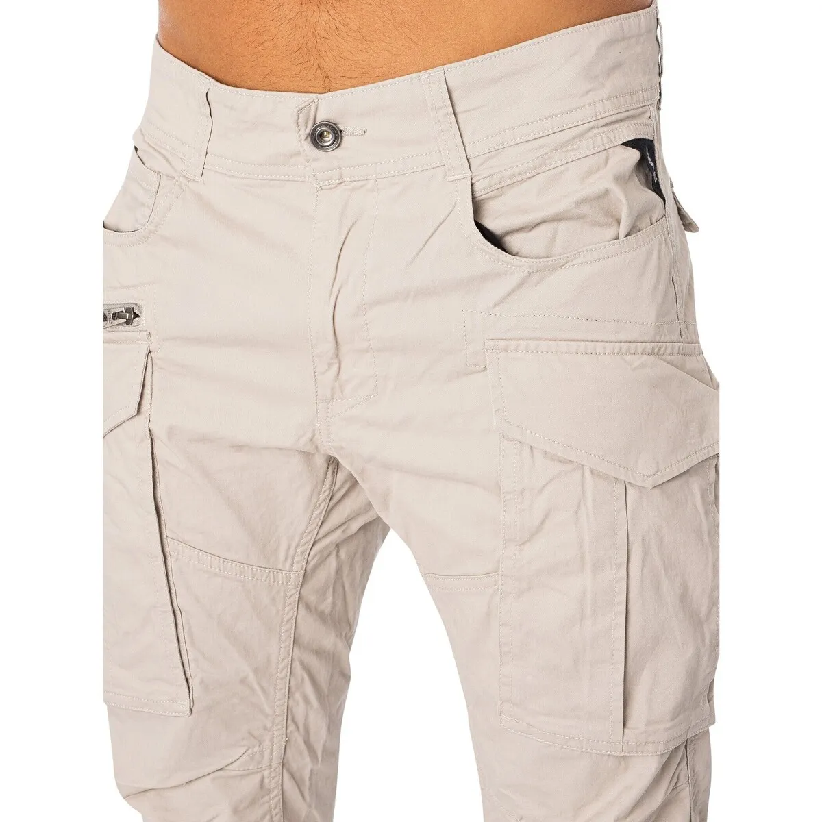 Pantalones Cargo Con Logotipo
