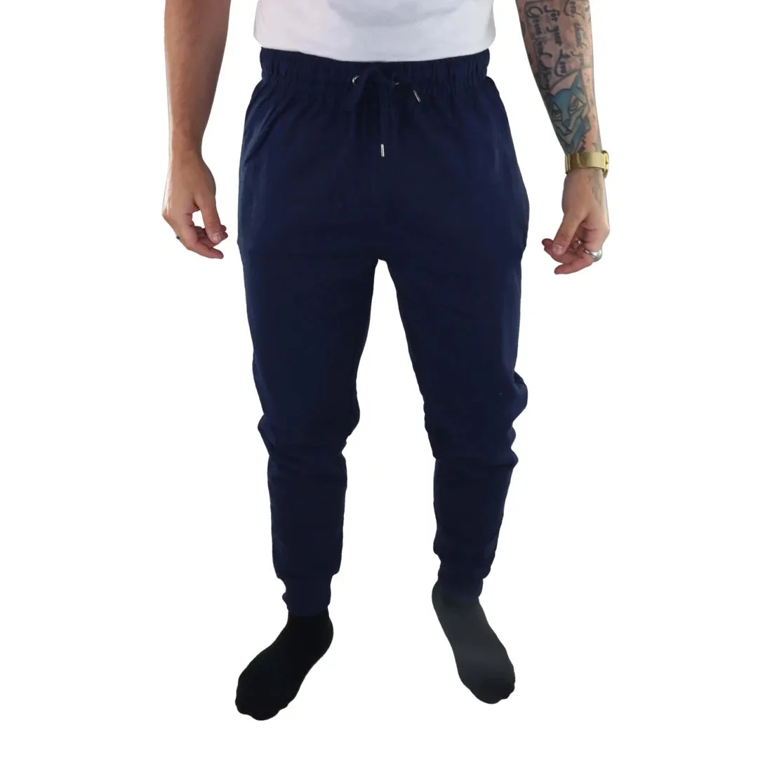 Pantalones casuales estilo joggers con Bolsillos elásticos ideal para el Gimnasio o Entrenamiento deportivo para hombre