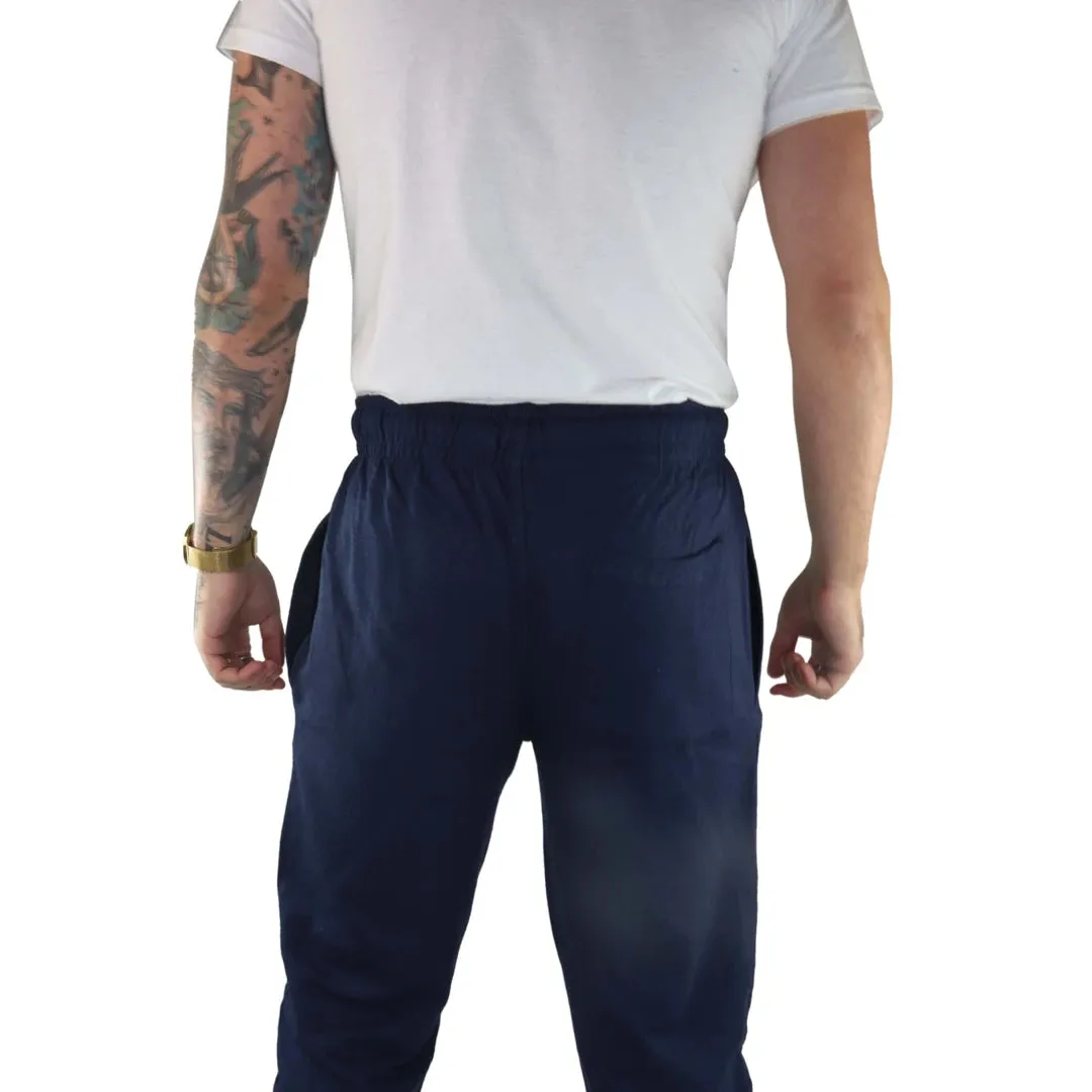 Pantalones casuales estilo joggers con Bolsillos elásticos ideal para el Gimnasio o Entrenamiento deportivo para hombre