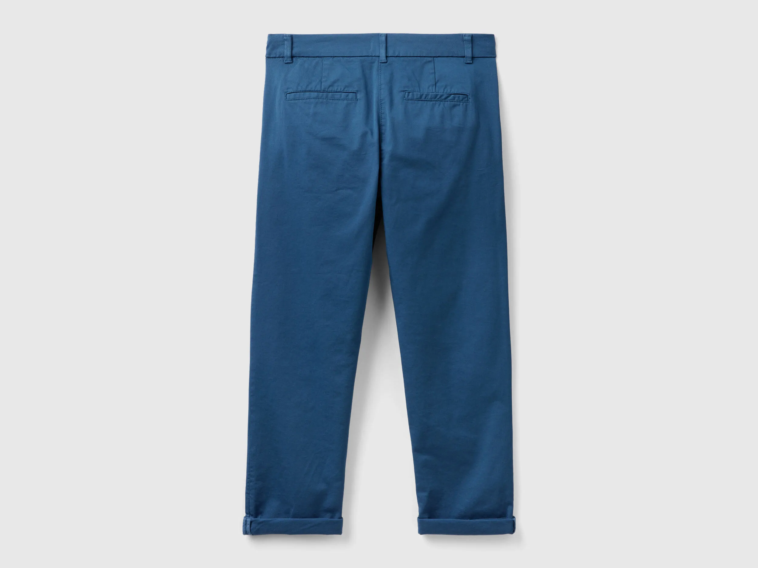 Pantalones chinos de algodón elástico