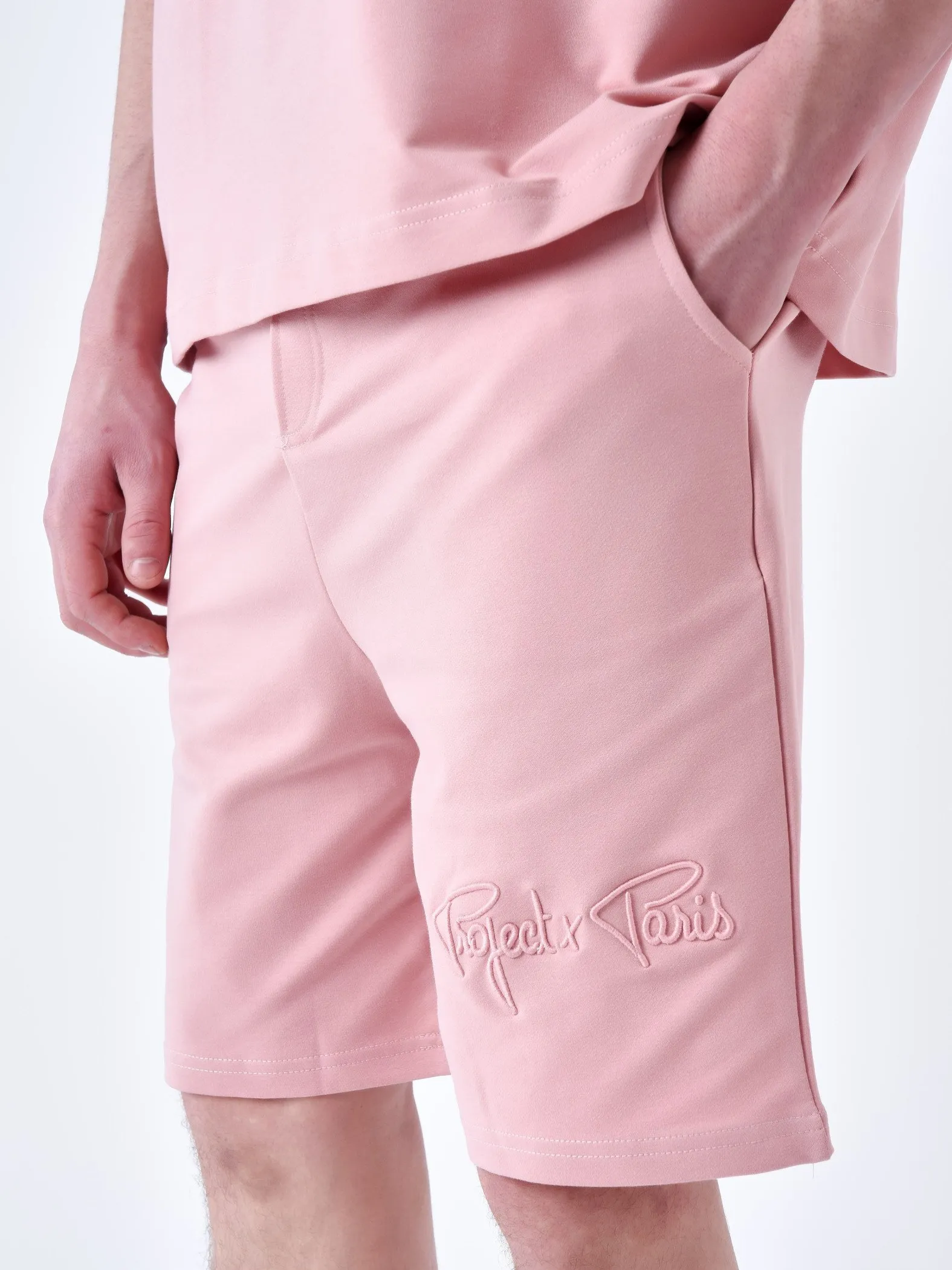 Pantalones cortos clásicos bordados Essentials