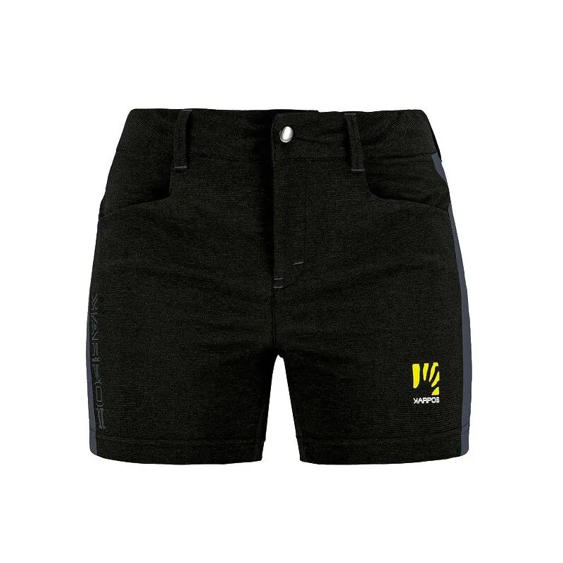 Pantalones cortos para mujer Karpos Santa Croce (Negro/Gris oscuro)