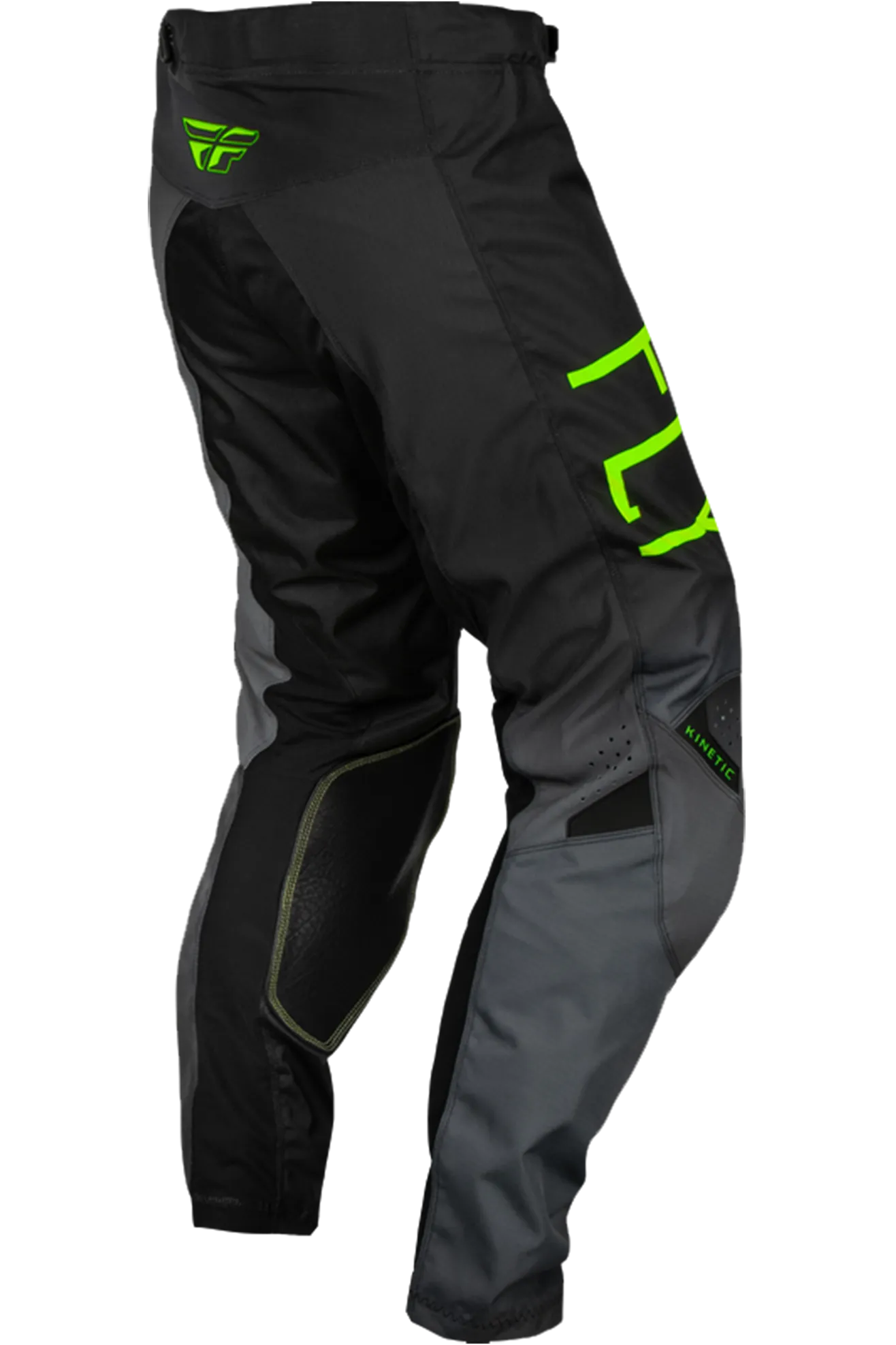 Pantalones de Cross Niño FLY Racing Kinetic Gris Oscuro