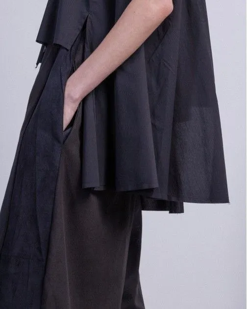 Pantalones fluidos Papucei J.MATEO Negro