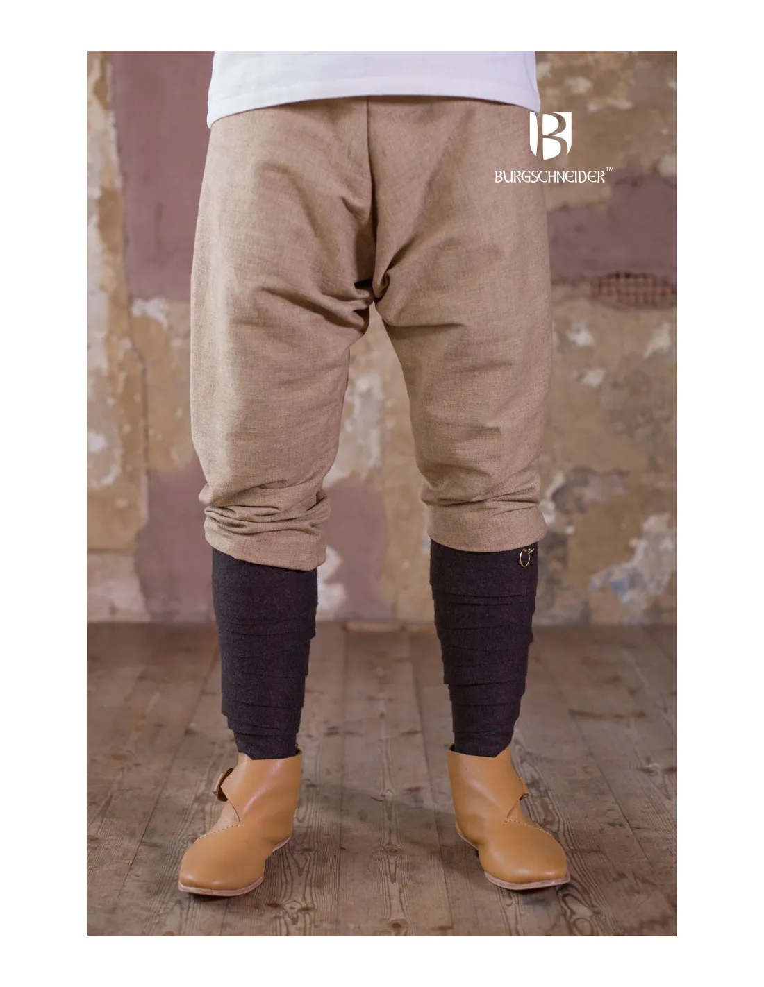 Pantalones medievales Ragnar, arena