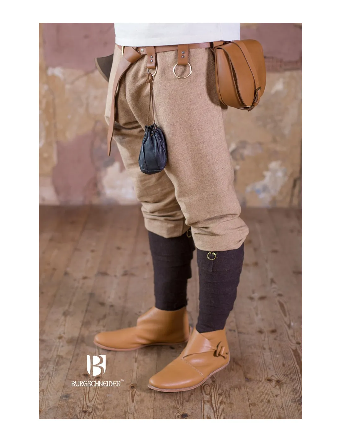 Pantalones medievales Ragnar, arena