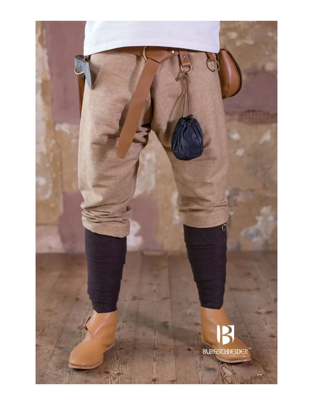 Pantalones medievales Ragnar, arena