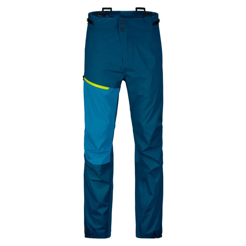Pantalones Softshell Ortovox Pantalones Westalpen 3l Light (azul petróleo) hombre