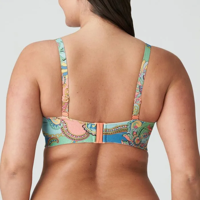 Parte de arriba bikini Primadonna Swim Celaya Bandeau con foam 4011217 Italian Chic