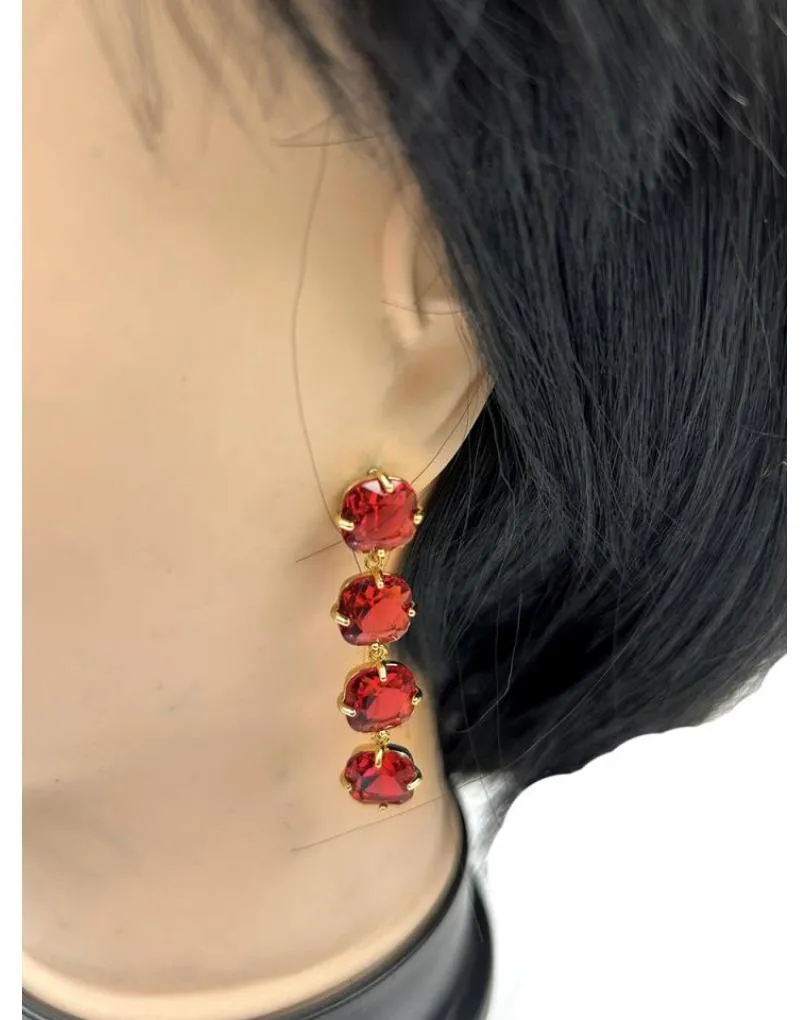 PENDIENTES LARGOS ROSAS AFRESADO MUY ELEGANTES ALTA CALIDAD PARA BODAS