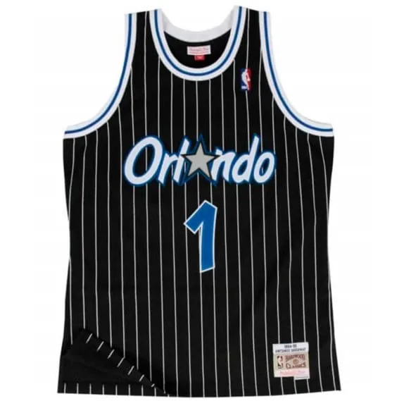 PENNY HARDAWAY ORLANDO MAGIC 9495 BLACK RETRO SWINGMAN
