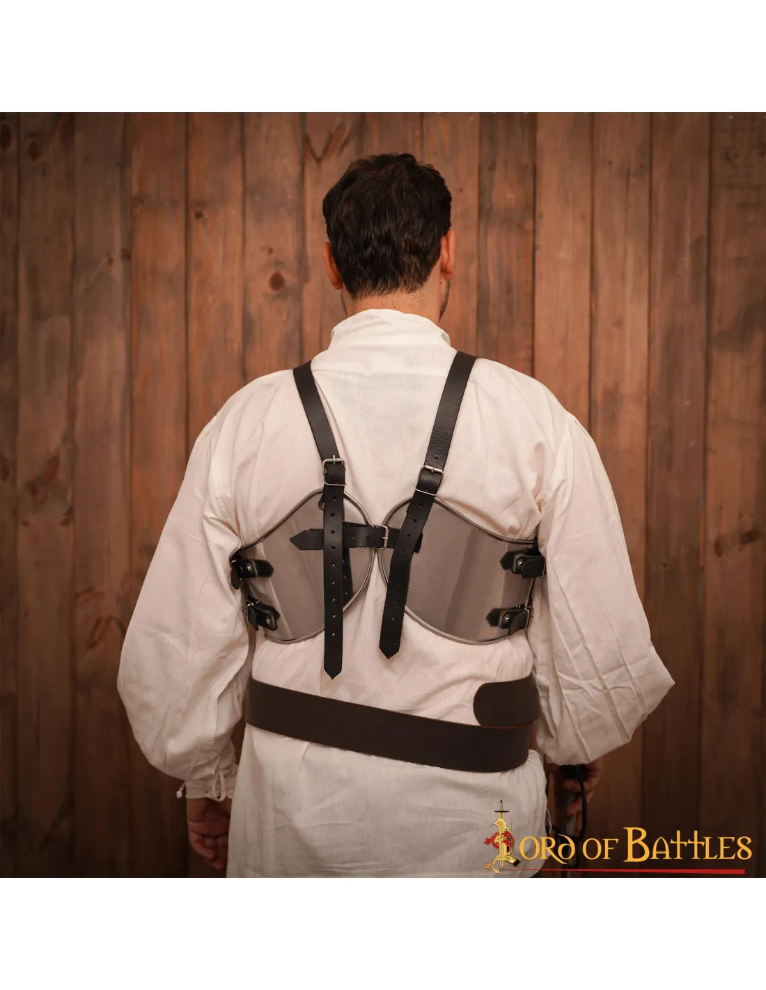 Peto medieval hecho a mano de fantasía para LARP