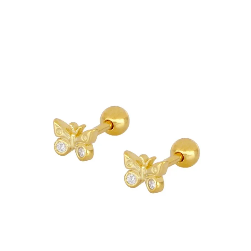 Piercing Bolboreta Circonitas Oro