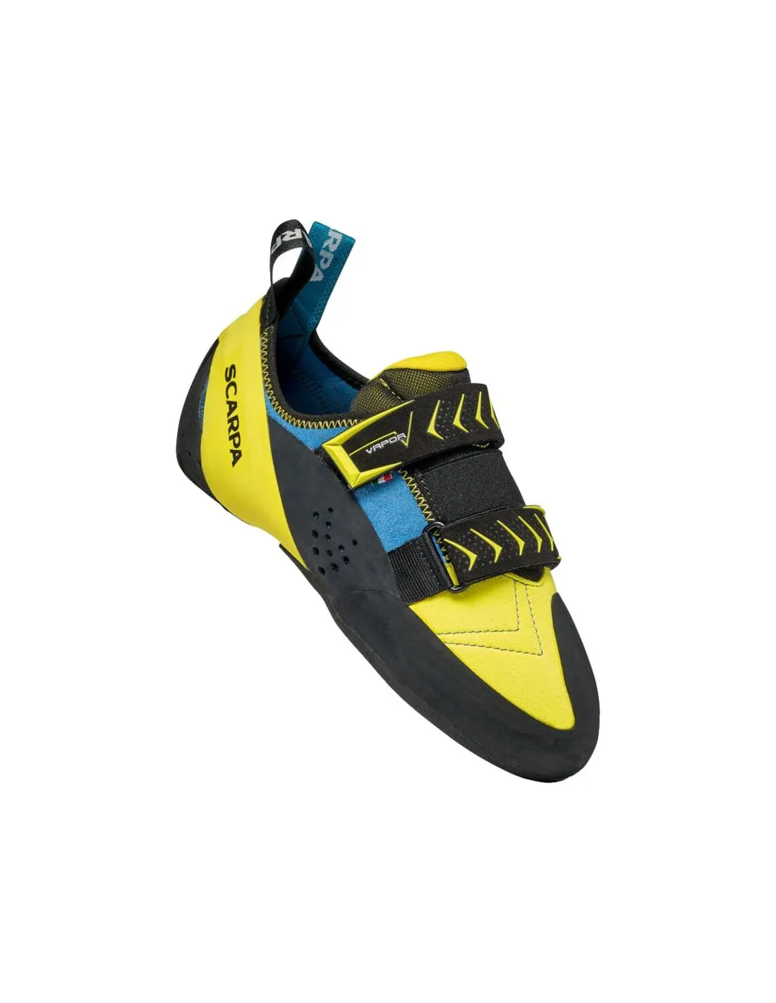 PIES DE GATO DE ESCALADA SCARPA VAPOR V OCEAN YELLOW FR . HOMBRE