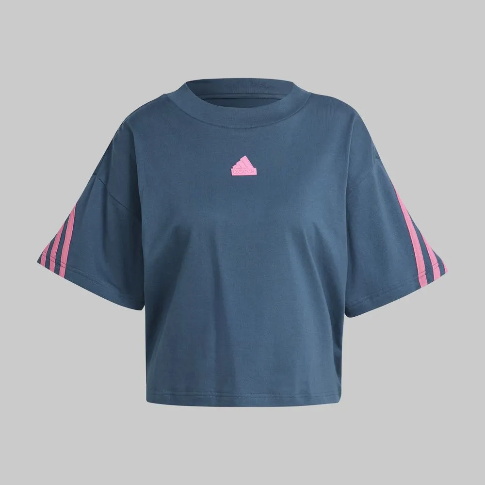Playera adidas Future Icons 3 Franjas Mujer
