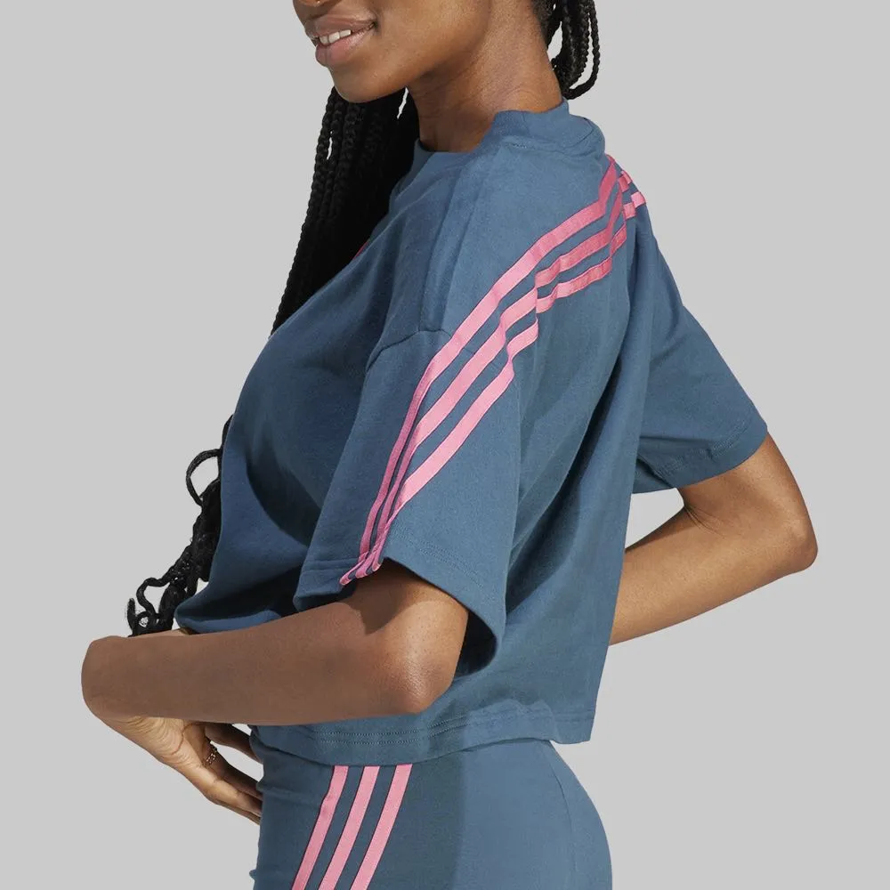 Playera adidas Future Icons 3 Franjas Mujer