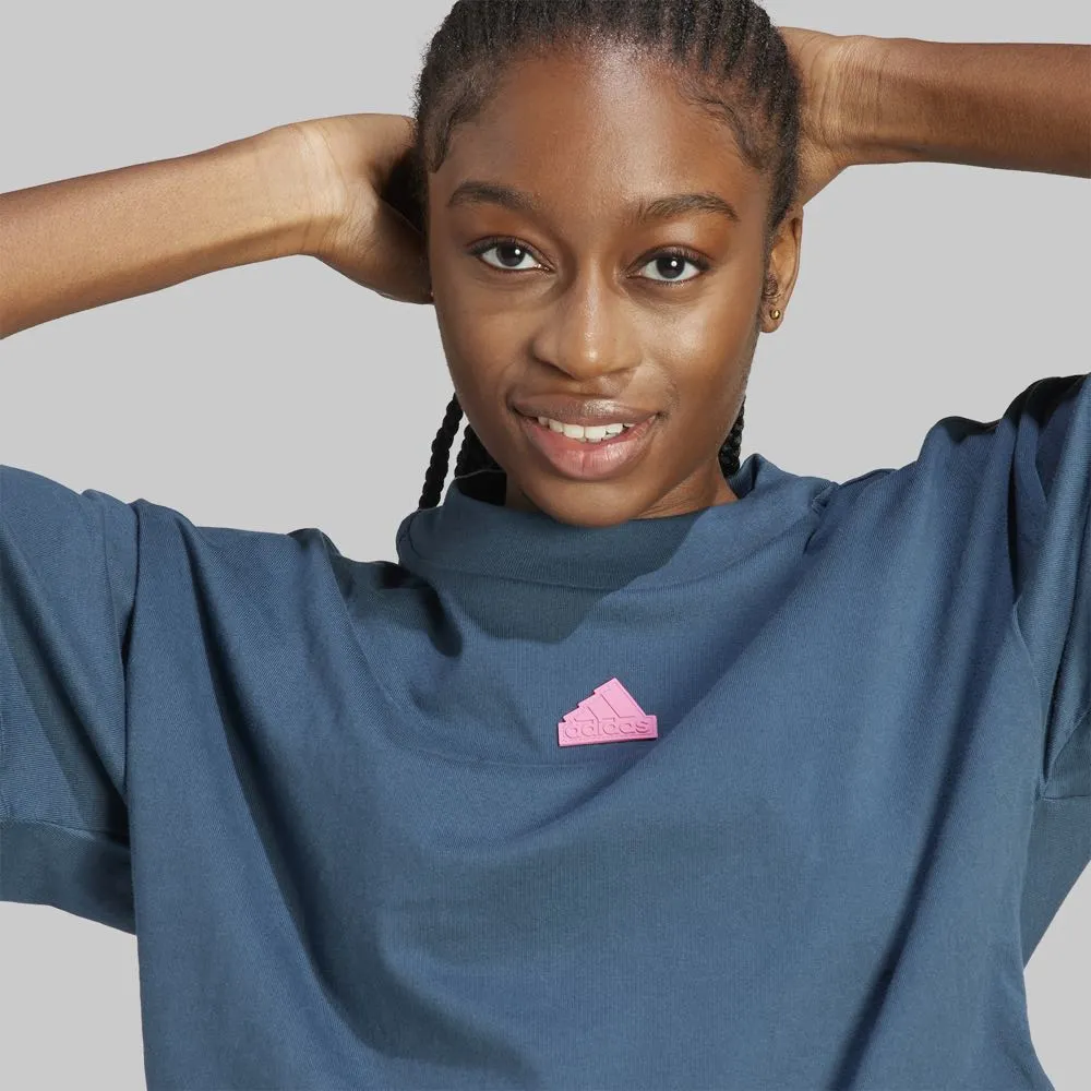 Playera adidas Future Icons 3 Franjas Mujer