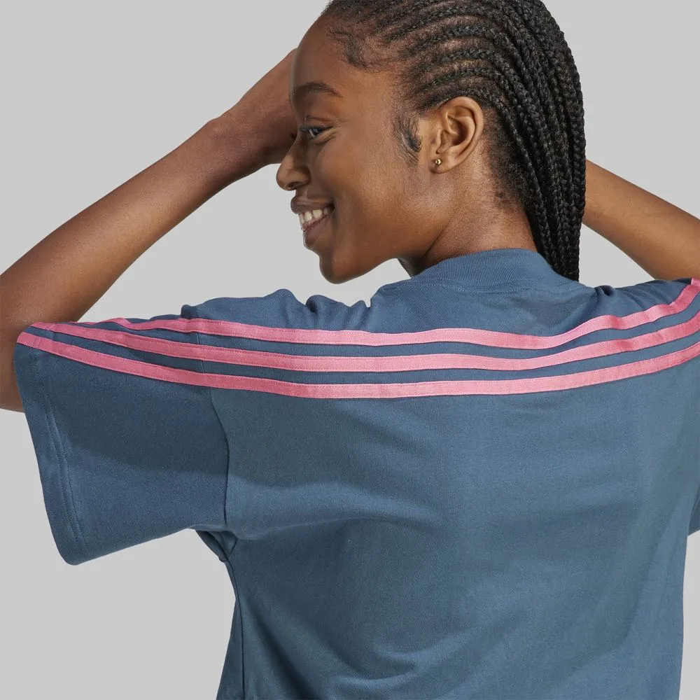 Playera adidas Future Icons 3 Franjas Mujer