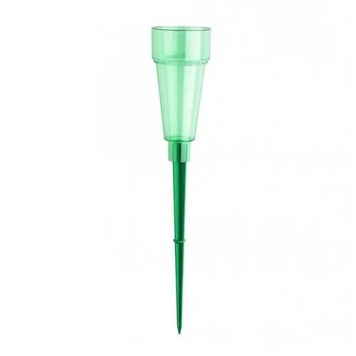 Pluviómetro plástico verde de 40L